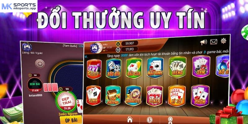 Hướng dẫn tham gia chơi game bài đổi thưởng tại mksports